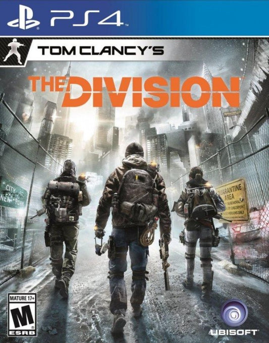 Tom Clancy's The Division cover art for PlayStation 4 (PS4) video game