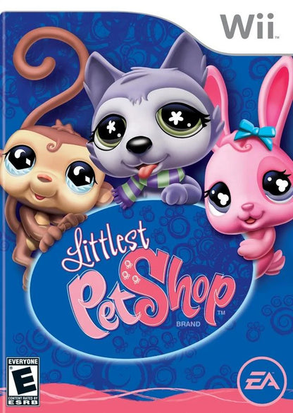 Littlest Pet Shop – Nintendo Wii (Wii) family-friendly pet simulation adventure video game cover art