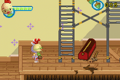 Disney Chicken Little gameplay for Game Boy Advance (GBA) video game