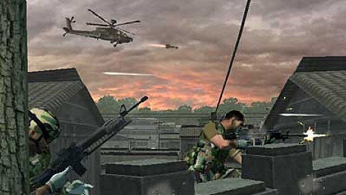 Tom Clancy's Ghost Recon 2 [Greatest Hits] – PlayStation 2 (PS2) video game gameplay, tactical shooter.