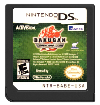 Bakugan: Defenders of the Core [CIB] cartridge for Nintendo DS (DS) anime action adventure video game