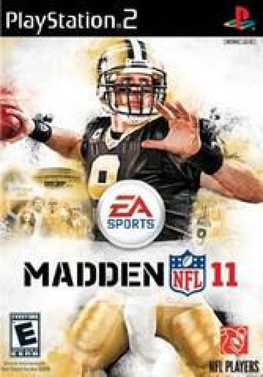 Madden NFL 11 cover art for PlayStation 2 (PS2) video game