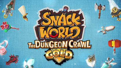 Snack World: The Dungeon Crawl Gold home screen for Nintendo Switch (NS) video game