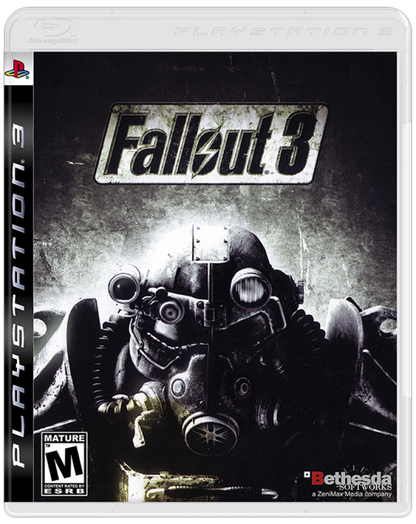 Fallout 3 cover art for PlayStation 3 (PS3) video game