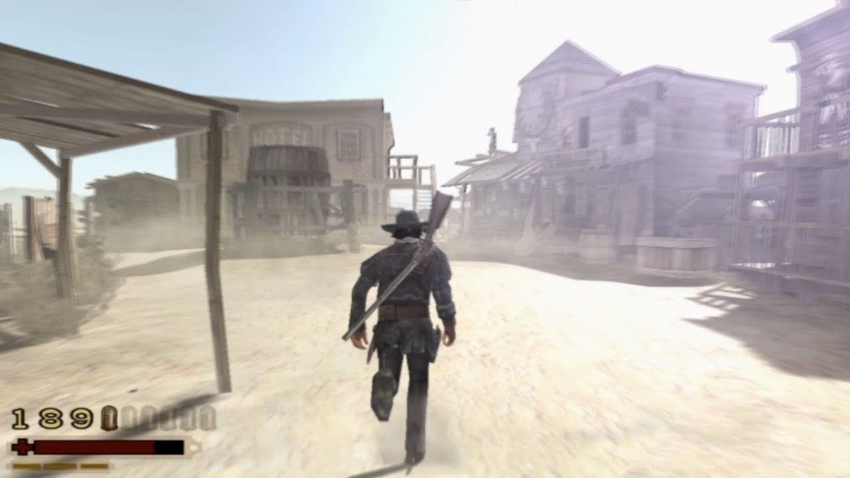 Red Dead Revolver [Greatest Hits] – PlayStation 2 (PS2) video game gameplay, third-person western action shooter.