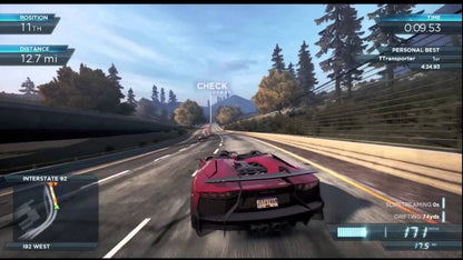 Need for Speed Most Wanted 2012 Xbox 360 inspired design featuring open world street racing aesthetic high speed pursuits exotic supercars intense police chases competitive multiplayer action urban driving freedom cinematic racing gameplay presentation gameplay 