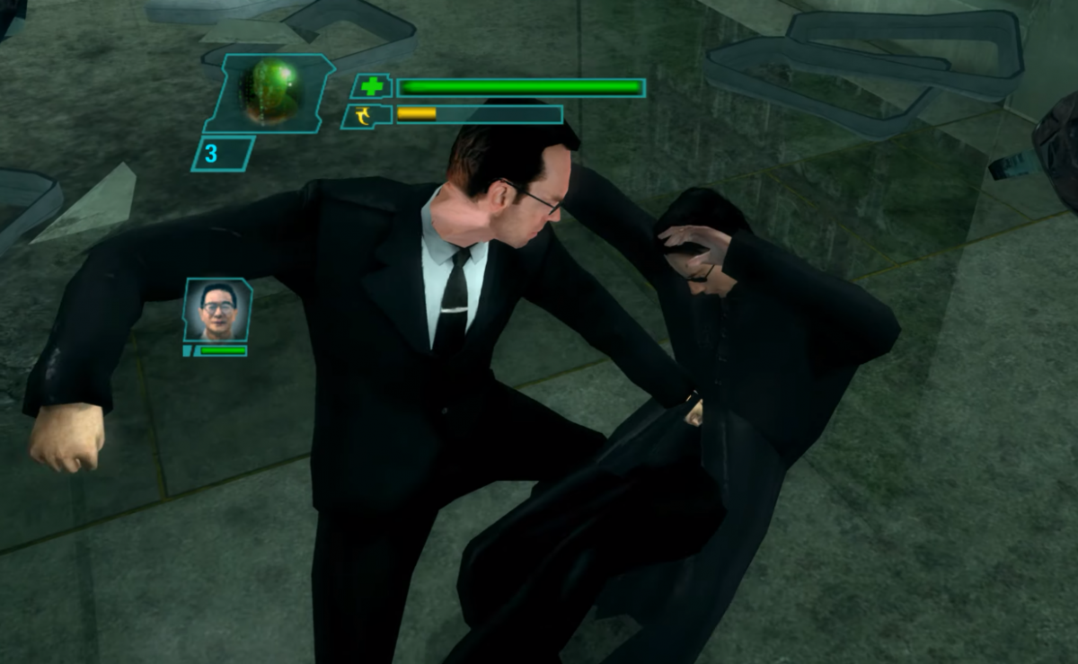 The Matrix Path of Neo PlayStation 2 PS2 for retro video game enthusiasts featuring action adventure gameplay martial arts combat bullet time mechanics cinematic movie inspired missions third person action sci fi storytelling and collectible gaming appeal gameplay