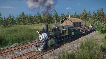 Railway Empire 2 Deluxe Edition PlayStation 5 PS5 for railway strategy simulation video game fans featuring railroad construction train management economic strategy expansive maps historical locomotives route planning city development campaign scenarios and Deluxe Edition content collectible gaming appeal gameplay