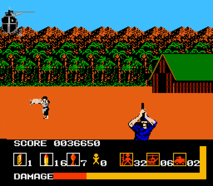 Operation Wolf Nintendo Entertainment System NES for retro video game enthusiasts featuring light gun inspired shooter gameplay military rescue missions fast paced arcade action enemy waves challenging stages intense combat and collectible gaming appeal gameplay 