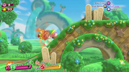 Kirby Star Allies gameplay image for Nintendo Switch (NS) video game