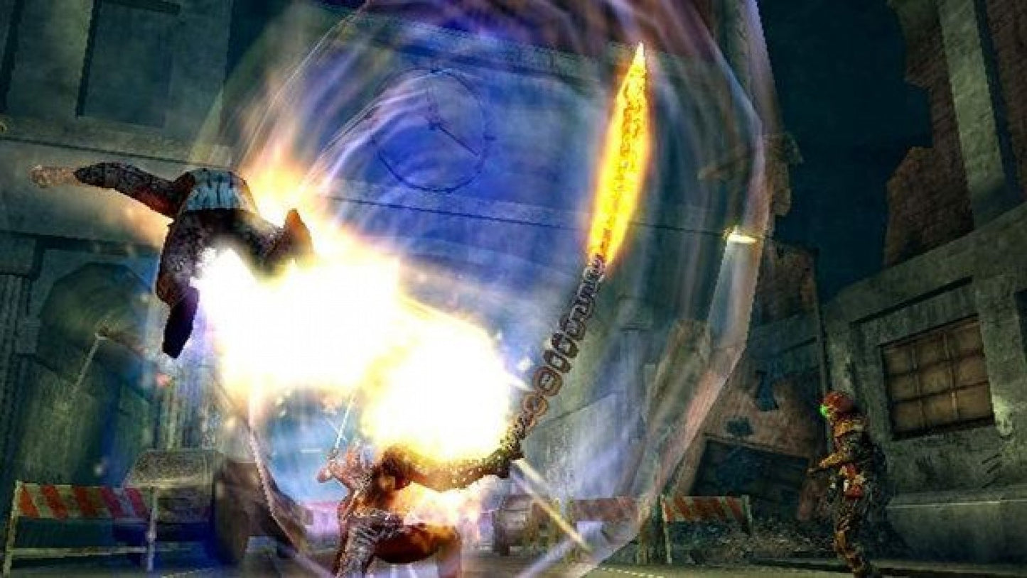 Ghost Rider gameplay for PlayStation 2 (PS2) action hack-and-slash video game based on the Marvel comic and film