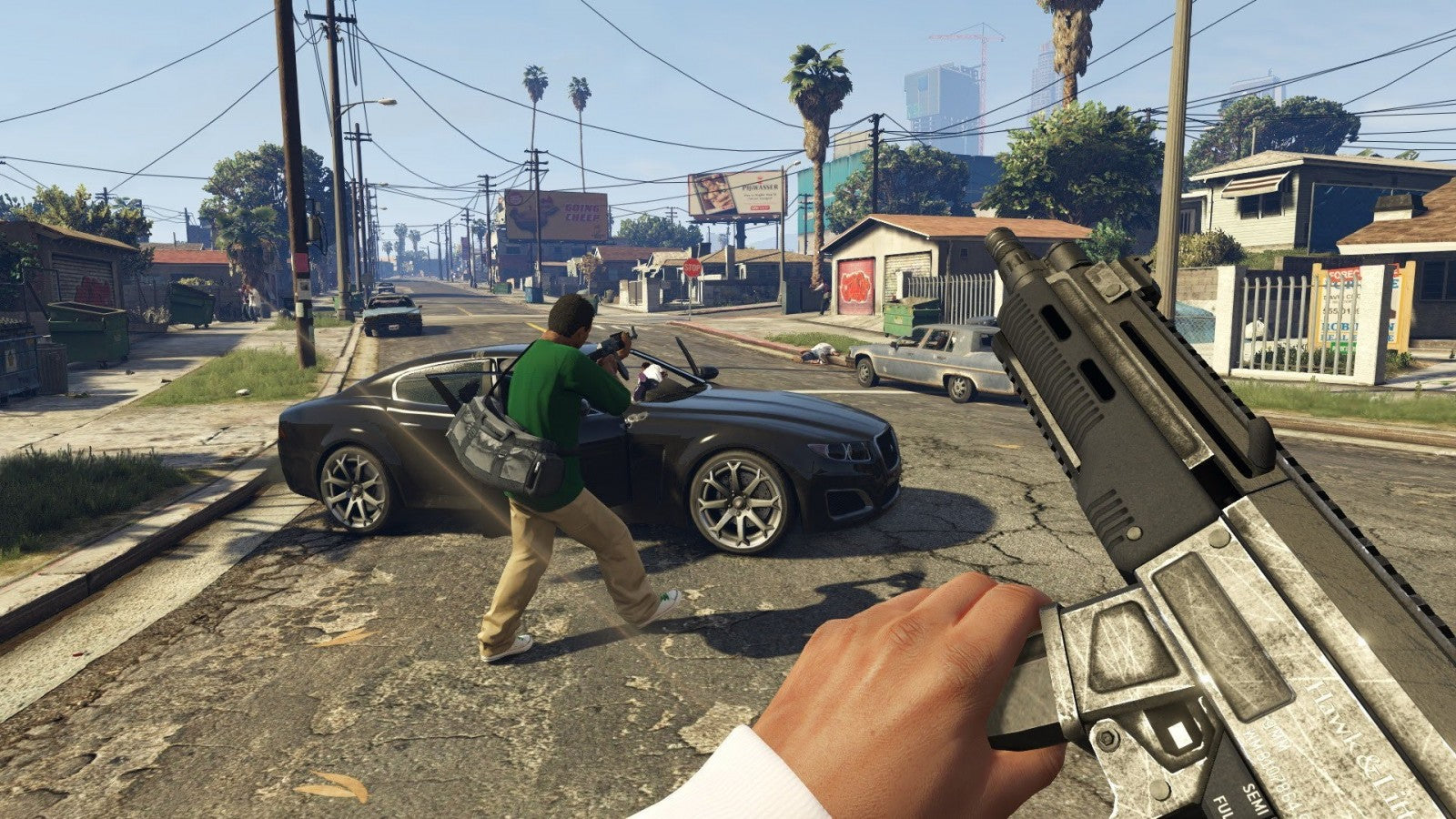 Grand Theft Auto V [Premium Edition] gameplay for PlayStation 4 video game. 