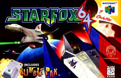 Star Fox 64 cover art for Nintendo 64 (N64) video game