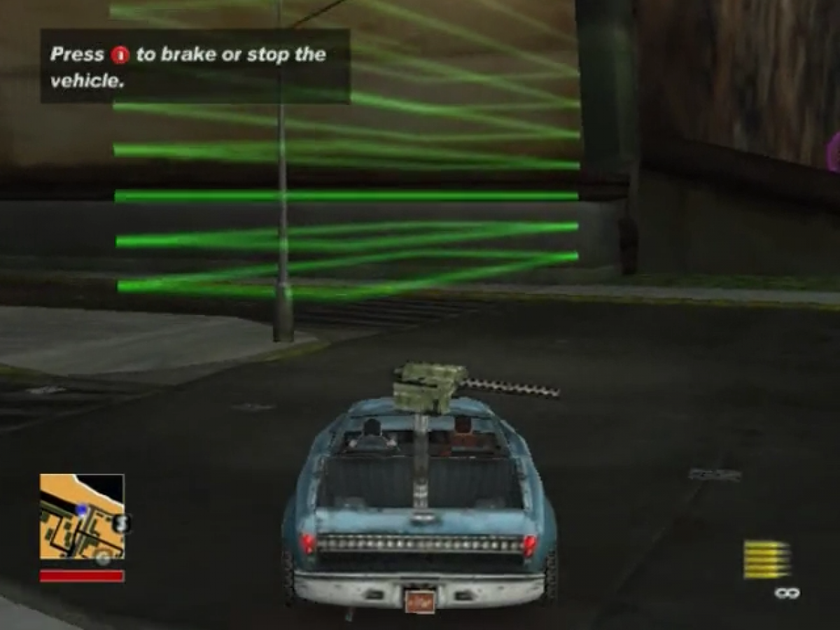 RoadKill gameplay for Nintendo GameCube (GC) vehicular combat action video game