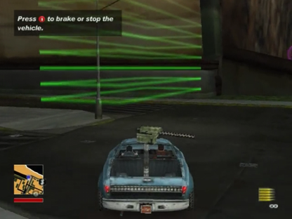 RoadKill gameplay for Nintendo GameCube (GC) vehicular combat action video game