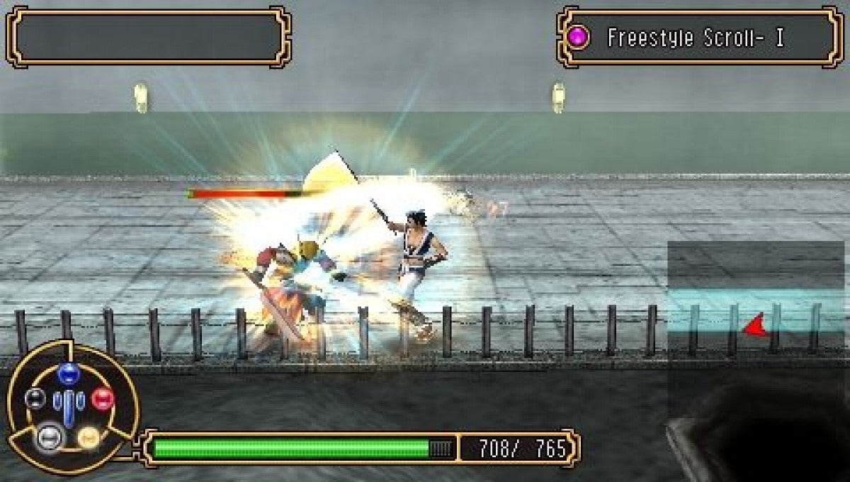 Kingdom of Paradise gameplay for PlayStation Portable (PSP) action role-playing game