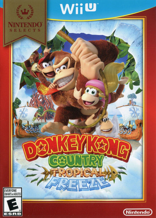 Donkey Kong Country Tropical Freeze video game featuring classic side scrolling platformer gameplay vibrant HD visuals challenging levels cooperative multiplayer and iconic Nintendo jungle adventure starring Donkey Kong gameplay