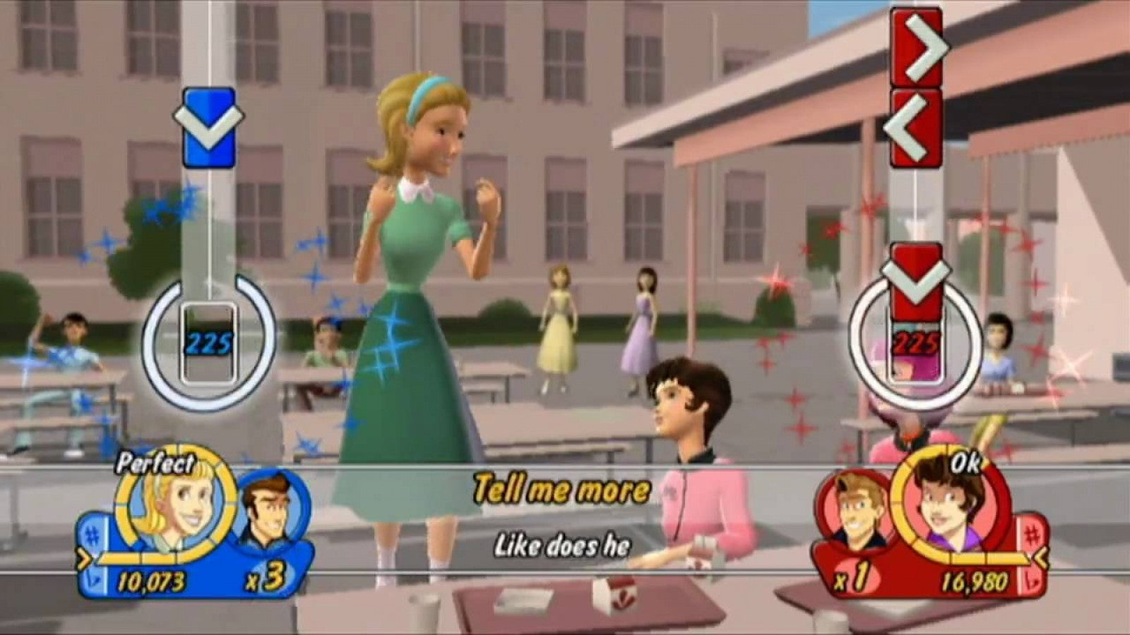 Grease: The Official Video Game – Nintendo Wii (Wii) music rhythm party gameplay for video game