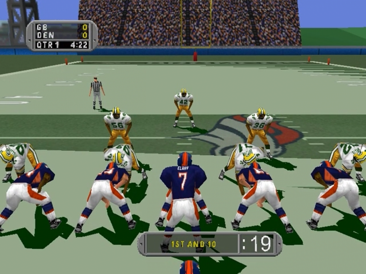 Madden NFL 99 gameplay for Nintendo 64 N64 video game