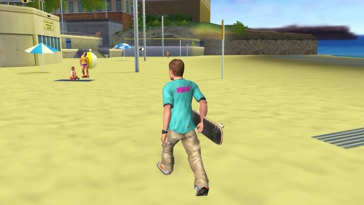 Tony Hawk’s Underground 2 Remix PSP game featuring fast-paced skateboarding action, classic trick-based gameplay, and portable versions of fan-favorite levels gameplay
