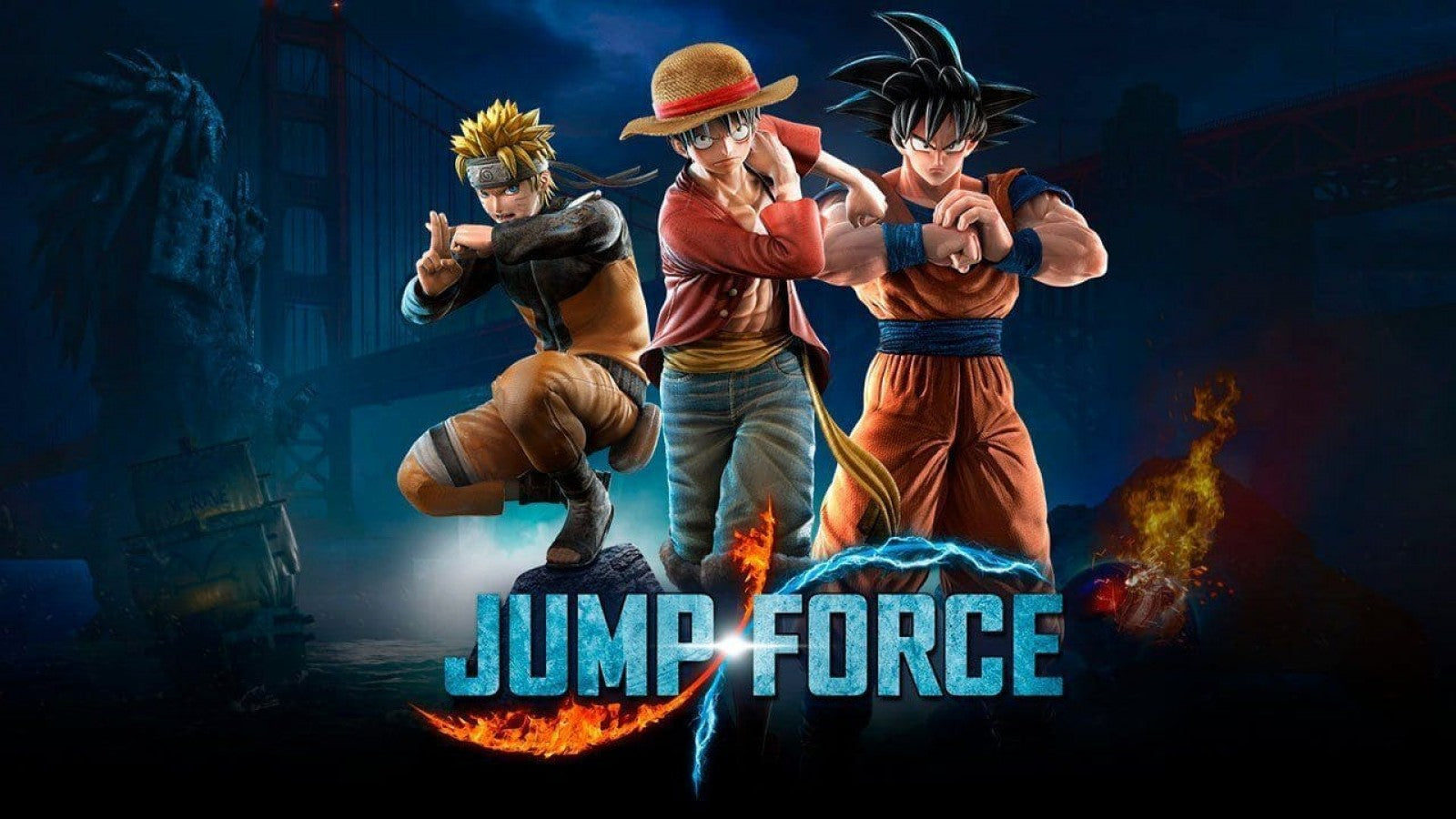 Jump Force titlepage for Nintendo Switch NS video game