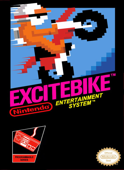 Excitebike cover art for Nintendo Entertainment System (NES) video game