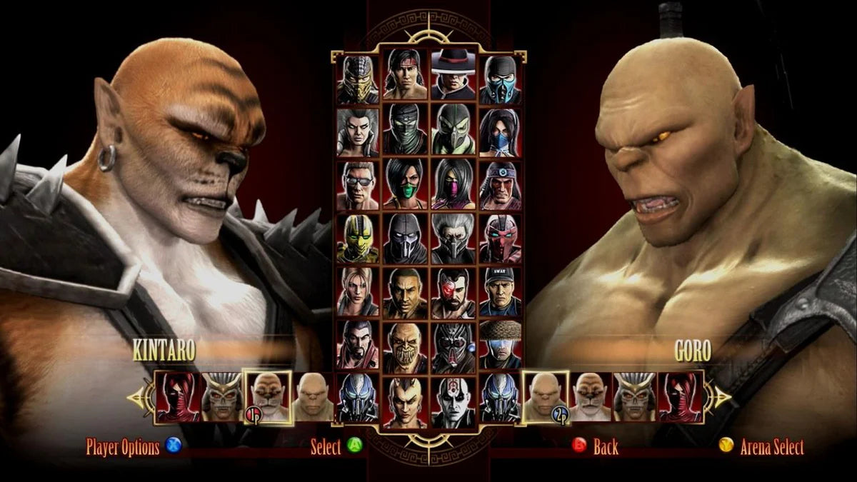 Mortal Kombat Komplete Edition Xbox 360 cover art for retro video game enthusiasts featuring brutal fighting gameplay iconic arcade combat fatalities combo based mechanics character roster from the Mortal Kombat universe story driven tournament battles and competitive arcade style fighting game experience and collectible gaming appeal gameplay