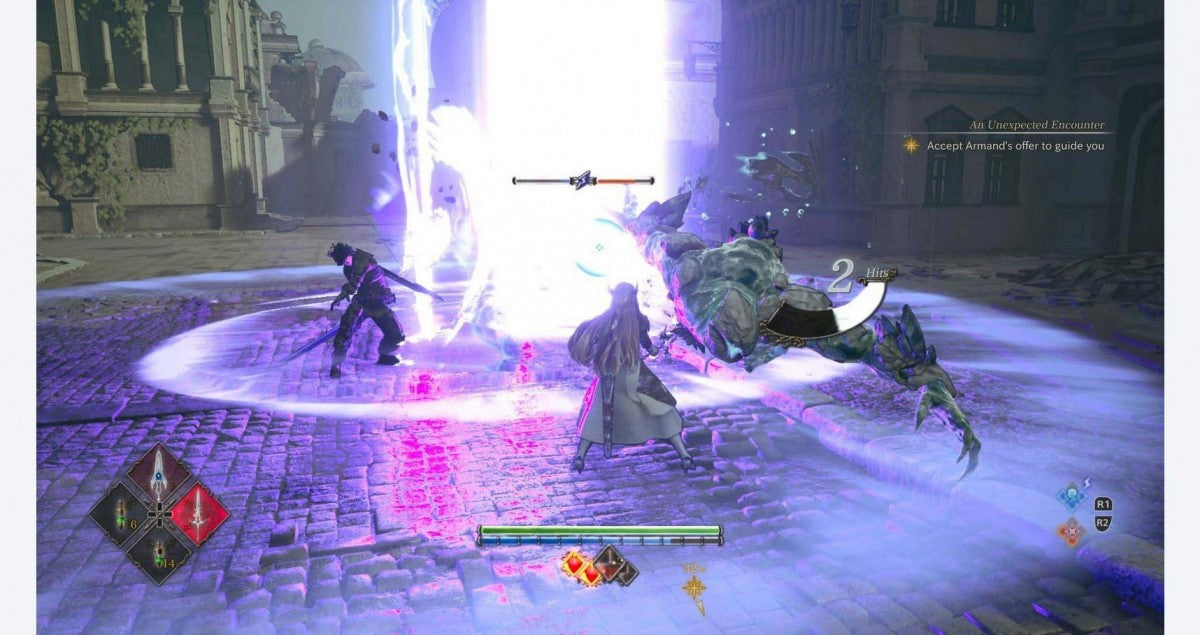 Valkyrie Elysium – PlayStation 4 (PS4) video game gameplay, action role-playing game.