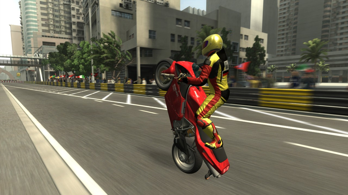 Project Gotham Racing 4 (PGR4) for Xbox 360 with stylish racing and motorcycle features gameplay