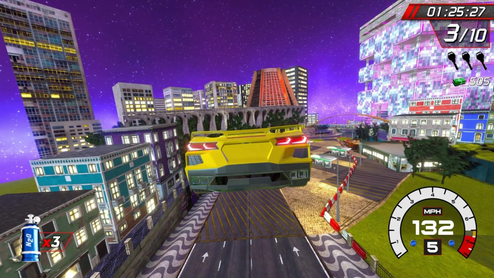 Cruis'n Blast gameplay image for Nintendo Switch (NS) video game 