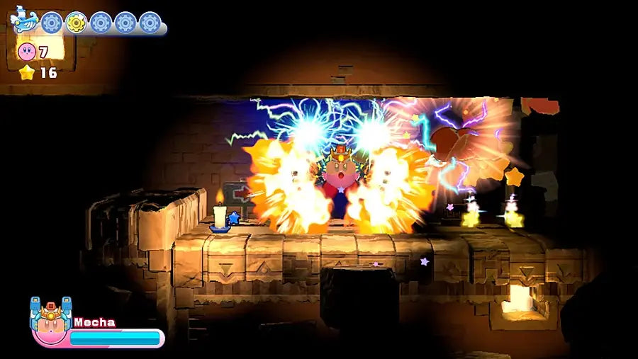 Kirbys Return to Dream Land Deluxe gameplay image for Nintendo Switch NS video game