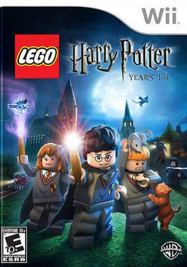 LEGO Harry Potter: Years 1-4 cover art for Nintendo Wii (Wii) video game