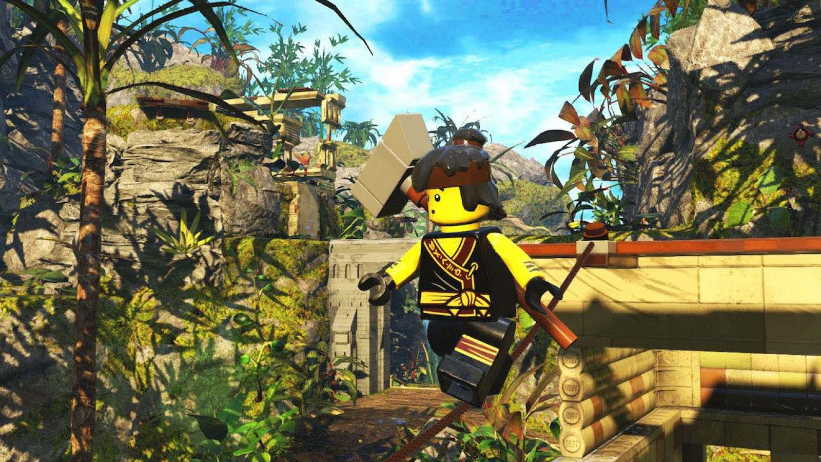 LEGO NINJAGO Video Game Xbox One for retro video game enthusiasts featuring action adventure gameplay martial arts combat cooperative multiplayer missions LEGO building mechanics ninja themed exploration humorous storytelling and collectible gaming appeal gameplay