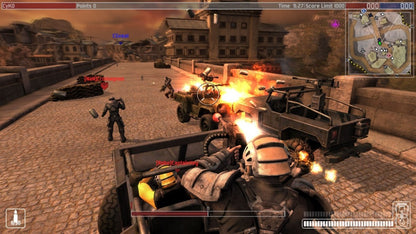 Warhawk PlayStation 3 PS3 video game featuring third person combat gameplay aerial warfare vehicle battles online multiplayer action strategic combat military missions and intense battlefield gameplay Sony PlayStation 3 retro video game collection collectible gaming appeal gameplay