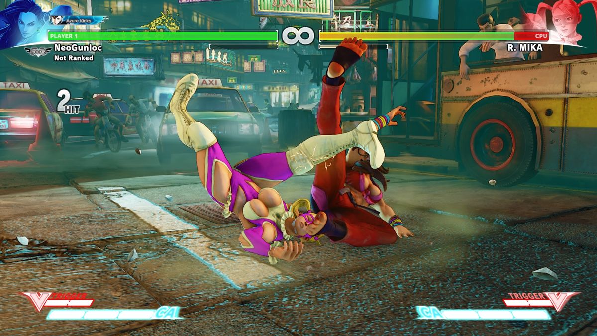 Street Fighter V – PlayStation 4 (PS4) video game gameplay, fighting game
