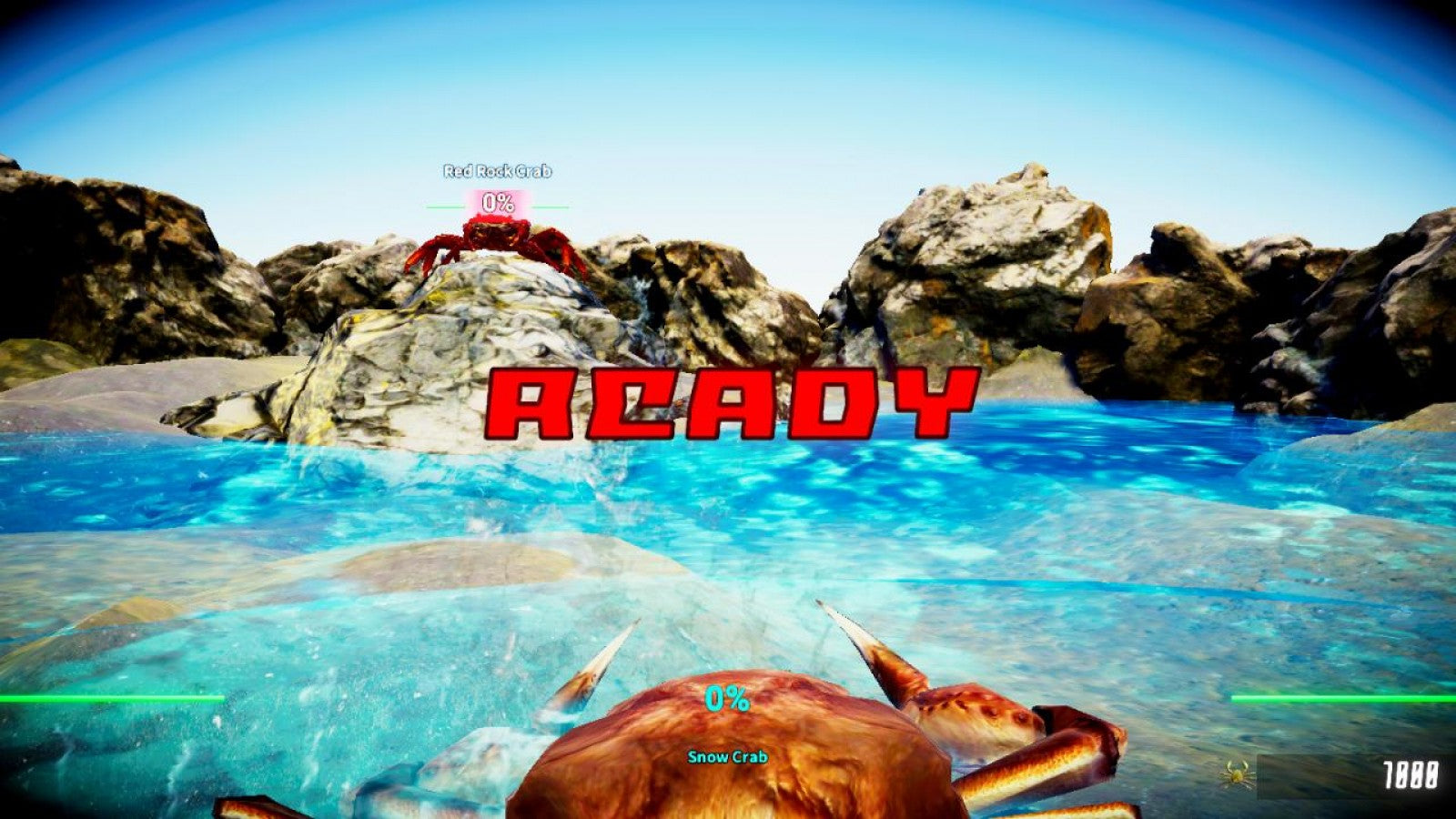 Fight Crab [Shella Awesome Edition] Nintendo Switch (NS) gameplay art for action fighting platformer.