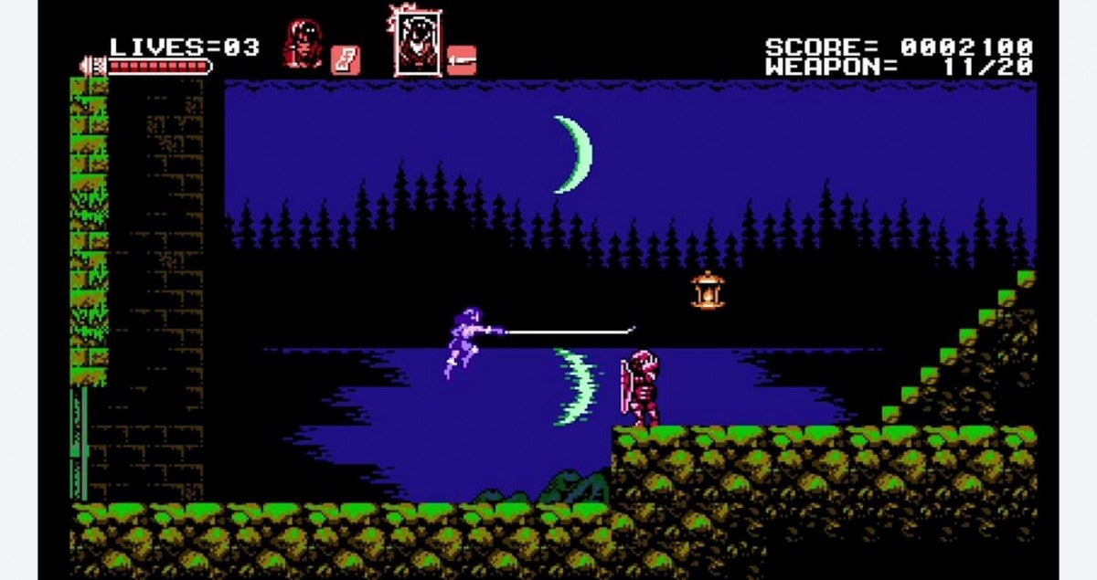 Bloodstained Curse of the Moon Limited Run 31 gameplay image for Nintendo Switch NS video game