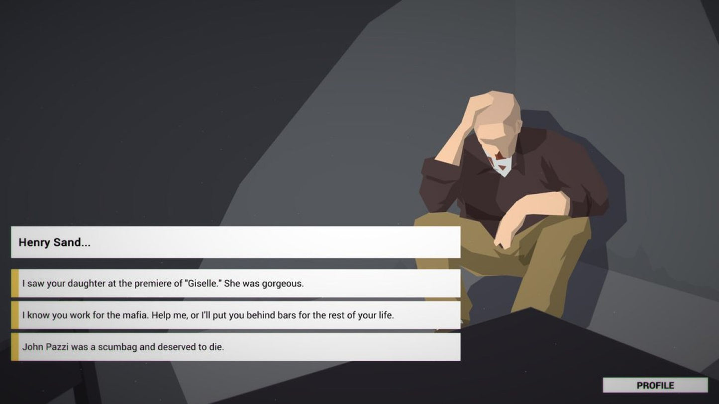 This Is the Police – PlayStation 4 (PS4) video game gameplay, strategy adventure. 
