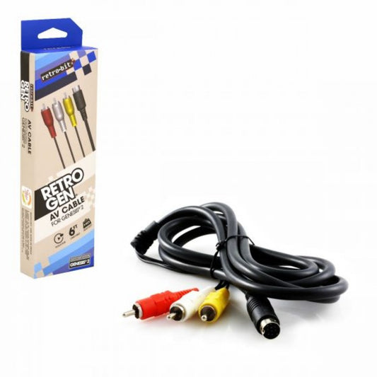 AV Cable for Sega Genesis Model 2 third party accessory GEN