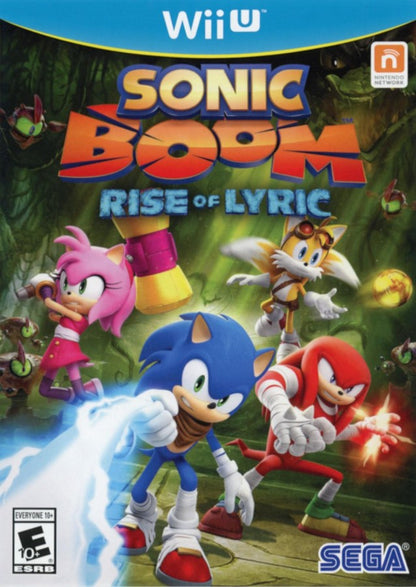 Sonic Boom: Rise of Lyric cover art for Nintendo Wii U (WiiU) video game