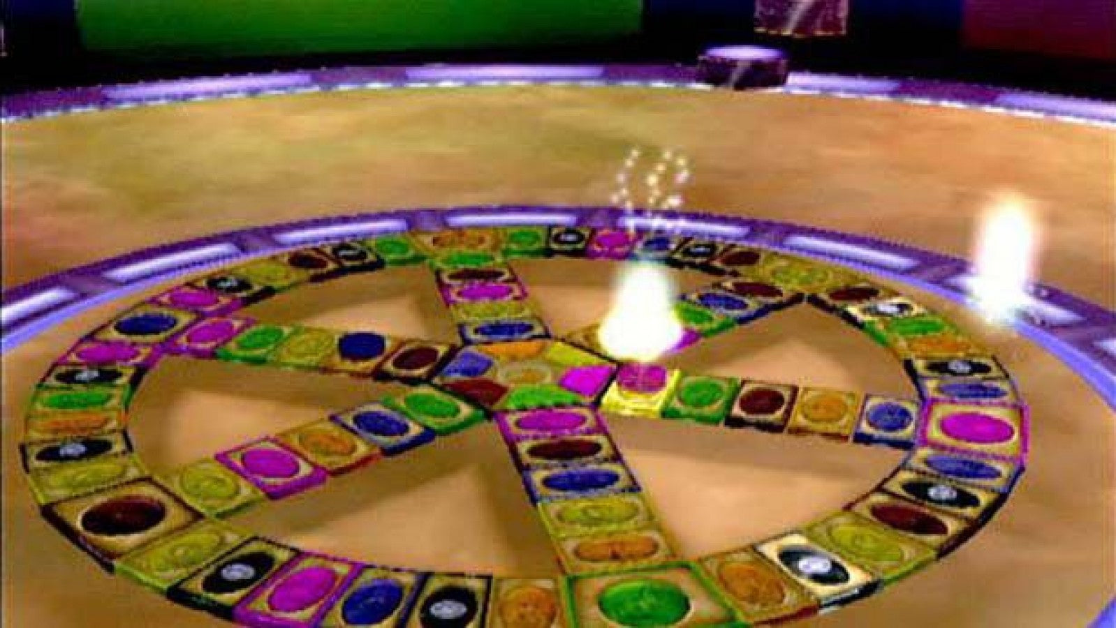 Trivial Pursuit: Unhinged – PlayStation 2 (PS2) video game gameplay, party trivia game.