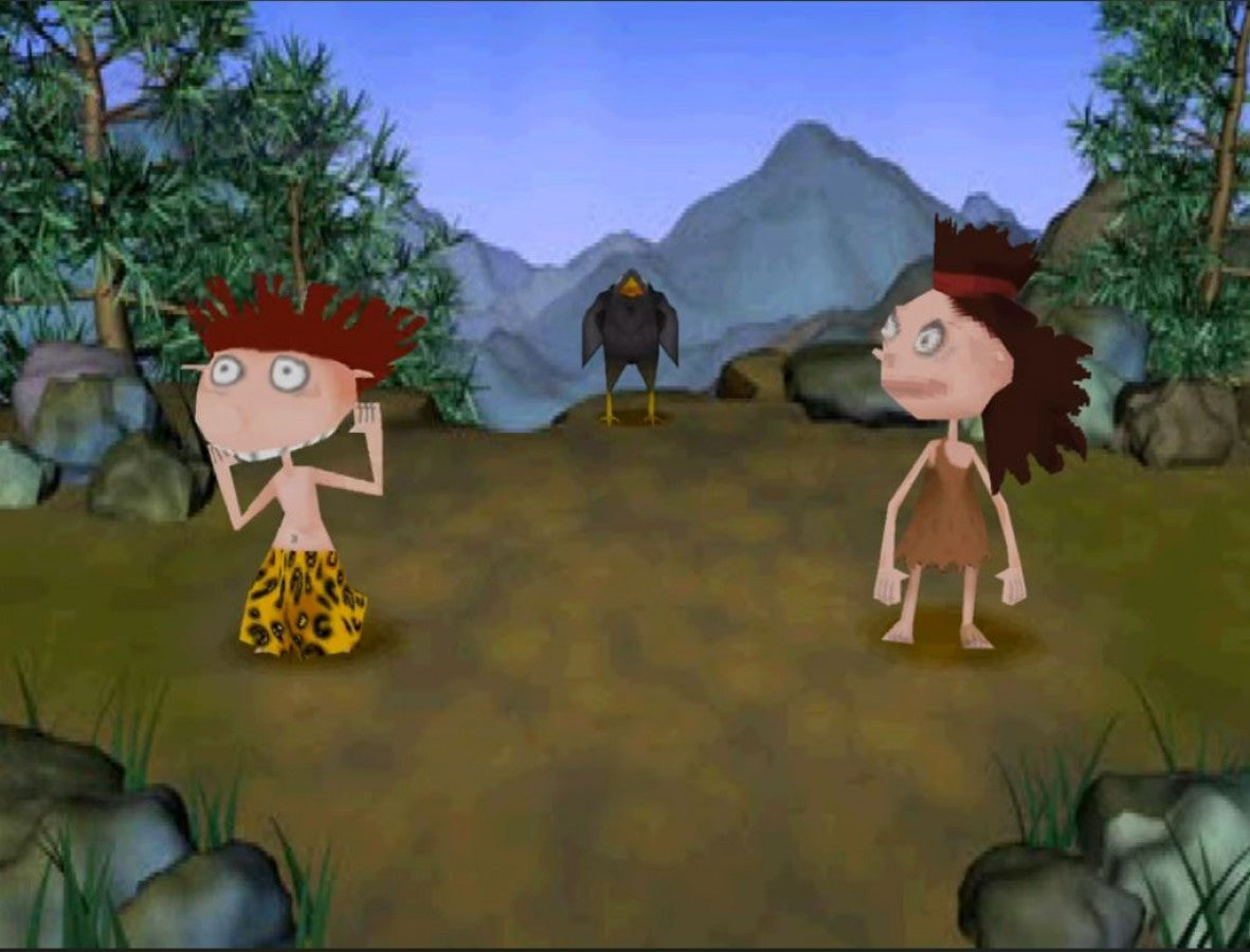 The Wild Thornberrys Animal Adventures game for the PlayStation featuring educational adventure gameplay with puzzle solving wildlife exploration and mini games as Eliza uses her ability to talk to animals across various environments gameplay
