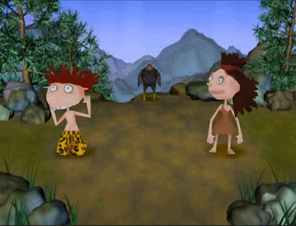 The Wild Thornberrys Animal Adventures game for the PlayStation featuring educational adventure gameplay with puzzle solving wildlife exploration and mini games as Eliza uses her ability to talk to animals across various environments gameplay