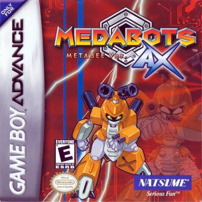 Medabots AX: Metabee cover art for Game Boy Advance (GBA) video game
