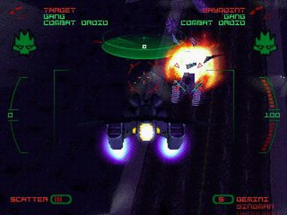 G-Police: Weapons of Justice retro sci-fi flight combat action game for PlayStation 1 (PS1) gameplay