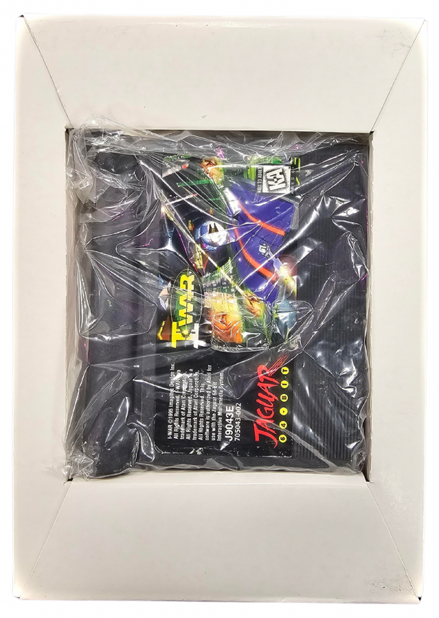 I-War Atari Jaguar JAG video game featuring fast paced futuristic space combat gameplay arcade style action spacecraft battles enemy encounters tactical missions high speed combat dangerous environments explosive action and classic Atari Jaguar gameplay retro video game collection collectible gaming appeal inside