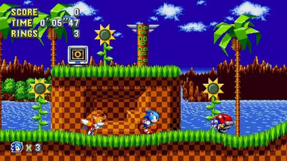 Sonic Mania gameplay image for Nintendo Switch (NS) video game
