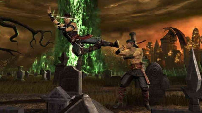 Mortal Kombat Komplete Edition Platinum Hits for Xbox 360 with full roster and expanded fighting content gameplay