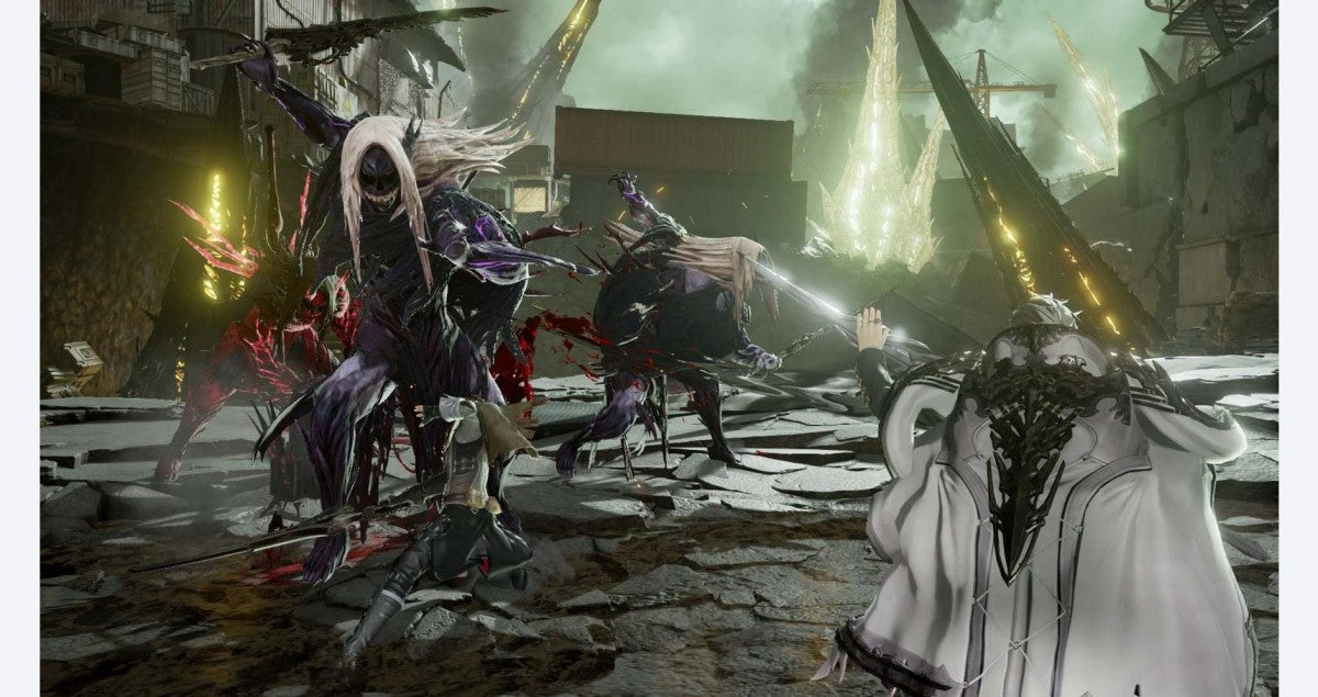Code Vein – Xbox One (XONE) gameplay for anime-style action RPG with Souls-like combat and post-apocalyptic setting