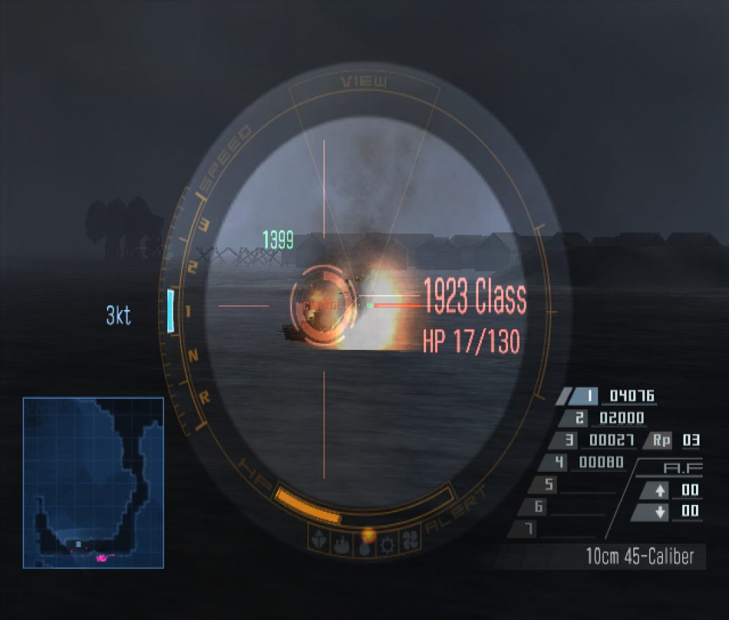 Naval Ops: Warship Gunner – PlayStation 2 (PS2) naval combat simulation video game gameplay